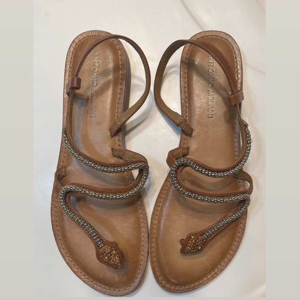 Antonio Melani snake sandals